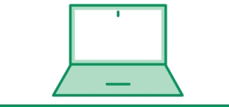 Graphic of a laptop